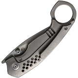 We Knife Envisage Framelock Gray Titanium Folding CPM-20CV Pocket Knife 220131