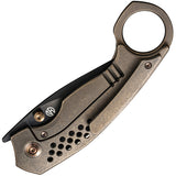 We Knife Envisage Framelock Bronze Titanium Folding CPM-20CV Pocket Knife 220133