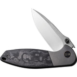 We Knife Nitro Mini Framelock Carbon Fiber & Titanium Folding 20CV Knife 220151