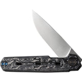 We Knife Navo Linerlock Rose Carbon Fiber Folding CPM-20CV Pocket Knife 220262