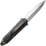 We Knife Diatomic Framelock Black & Bronze Titanium Folding 20CV Knife 220323