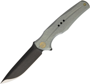 WE KNIFE Green Black Flipper Folding Pocket Knife S35VN -  601C