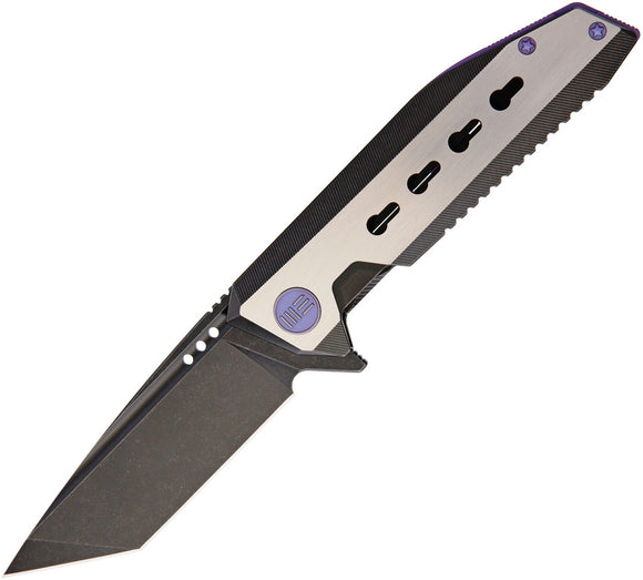 WE KNIFE Tanto Titanium Flipper Folding Pocket Knife S35VN - 602A