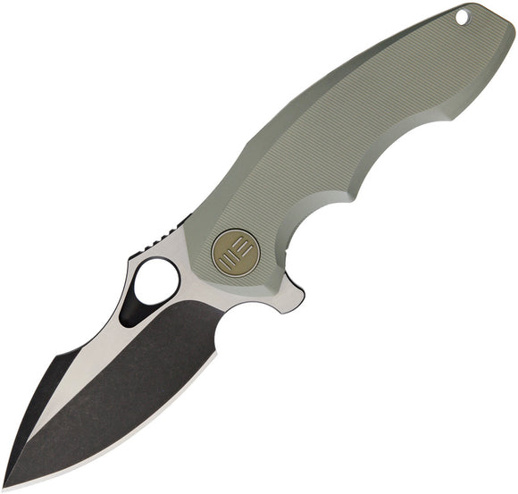 WE KNIFE Model 605 Framelock Green Titanium S35VN Flipper Folding Knife 605d