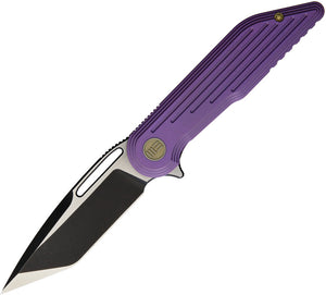 WE Knife Purple Tanto Titanium Flipper Folding Knife Pocket 616a