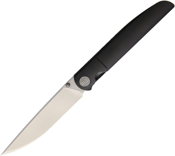 We Knife Co Black Satin Titanium Folding Pocket Knife m390 618b