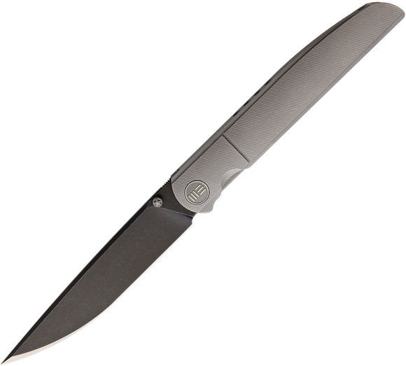We Knife Co Gray Black Titanium Folding Pocket Knife m390 618c