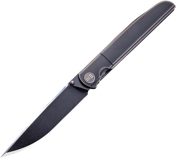 We Knife Co Bronze Black Titanium Folding Pocket Knife m390 618g