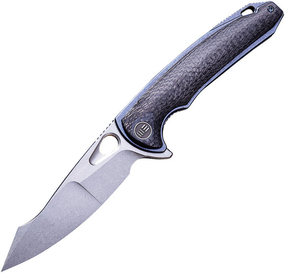 WE KNIFE CO Yucha Linerlock Blue Titanium S35VN Folding Knife w/ Flipper 810A