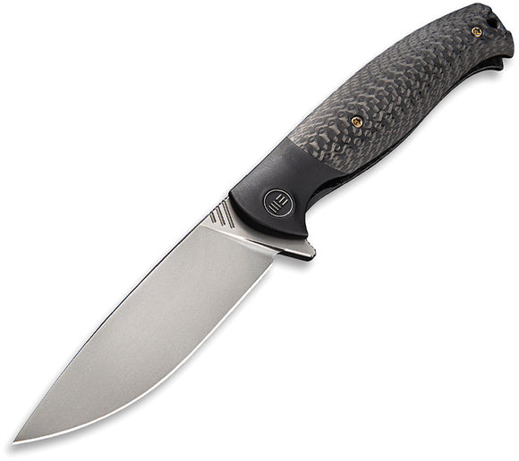 We Knife Co Ltd Deacon Framelock Black Flipper Knife 901e