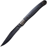 We Knife Gentry Slip Joint Black Titanium Carbon Fiber Handle Folding Knife 902B