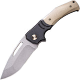 We Knife Jixx Titanium Tan Framelock Folding M390 Knife 904b