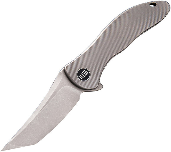 We Knife Co Ltd Synergy 2 Gray Titanium Folding Bohler M390 Pocket Knife 912C