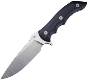 We Knife Stonefish Black G10 Fixed Blade CPM 20CV Knife 919C