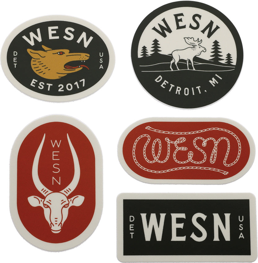 Wesn Goods Sticker Pack 110 – Atlantic Knife Company
