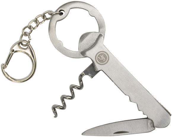 UST Key Multi Tool   Bottle opener corkscrew knife blade 12069