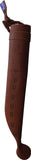 Wood Jewel Lappish Curly Birch Carbon Steel Fixed Blade Knife w/ Sheath 23EB