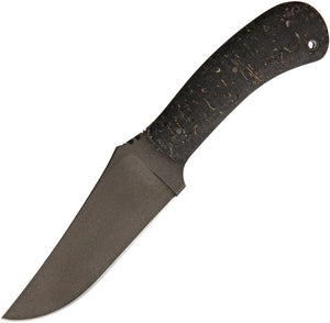 Winkler Knives II Belt Black Rubber Handle Fixed Clip Blade Knife + Sheath 009