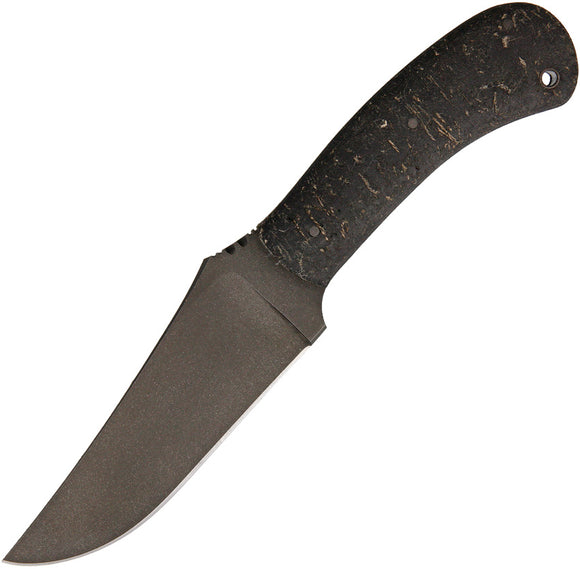 Winkler Knives II Belt Black Rubber Handle Fixed Clip Blade Knife + Sheath 009