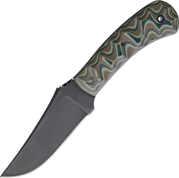 Winkler Knives Blue Ridge Hunter Camo G10 Fixed 80CrV2 Blade Knife + Sheath 029