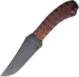 Winkler Knives Crusher Maple Full Tang Fixed 80CrV2 Blade Knife + Sheath 031