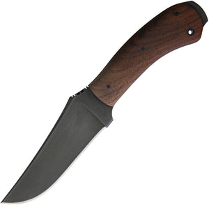 Winkler Knives Crusher Walnut Belt Fixed 80CrV2 Knife + Sheath 032