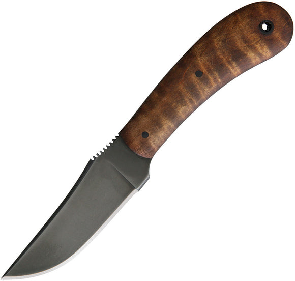 Winkler Standard Duty 1 Maple Wood Black Fixed Blade Knife WK034
