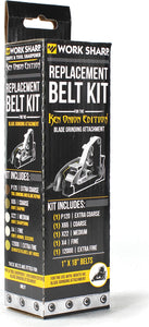 Work Sharp Ken Onion Blade Grinding Belt Assorted Grit Set P120/X65/X22/X4/12000 PK of 5 03893