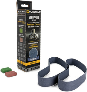 Work Sharp Ken Onion Stropping Belt Kit Ultra Fine & Compound 03920
