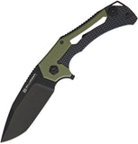 Willumsen Copenhagen Tyran Framelock OD Folding Knife 001OD  -On Sale