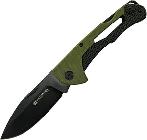 Willumsen Copenhagen Cobra Ace Olive Drape Folding Knife 003  -On Sale