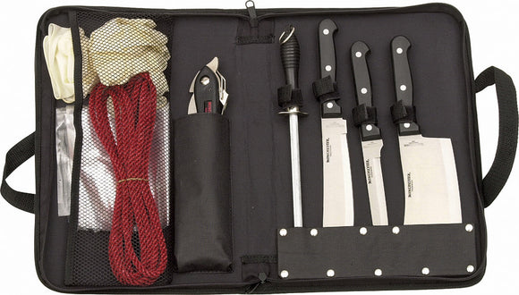 Winchester 8pc Folding Bone Saw Cleaver Knife Field Dressing Kit w/ Case 14050