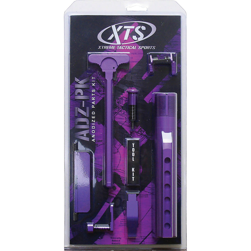 XTS AR-15 Purple Anodized Rifle Parts Kit adzpkpp – Atlantic Knife
