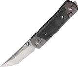 Yan Knives EMW Framelock Grey Titanium Folding Bohler M390 Pocket Knife EMWBM