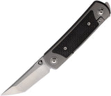 Yan Knives EMW Framelock Grey Titanium Folding Bohler M390 Pocket Knife EMWCF