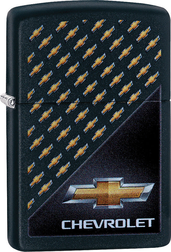 Zippo Lighter Chevrolet Strong Chevy Bowtie Windproof USA New 01386