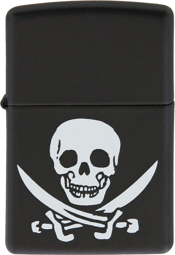 Zippo Lighter Jolly Roger Skull Windproof USA 05911