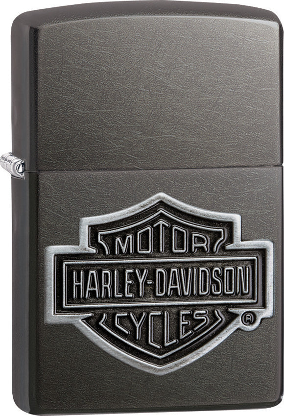 Zippo Harley Davidson Motorcycles Logo Street Chrome Windproof Lighter 08276