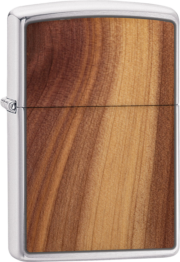 Zippo Woodchuck Design Cedar Wood Windproof Lighter 09635