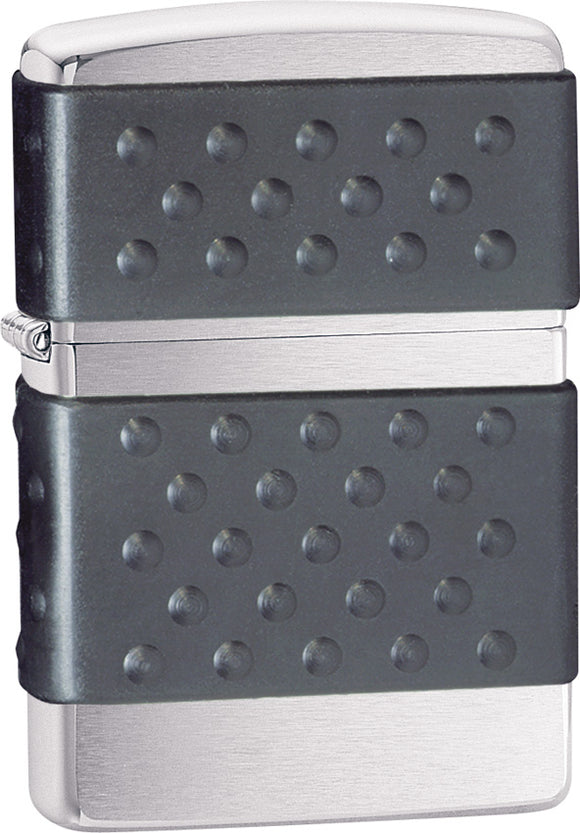 Zippo Lighter Black Zip Guard Windproof USA 10303