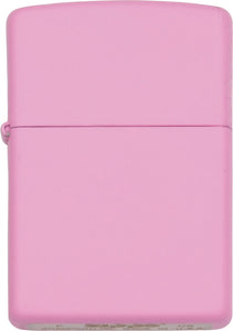 Zippo Lighter Pink Matte Windproof USA 10404
