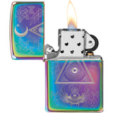 Zippo Eye Of Providence Multi-Color Windproof Lighter 11476