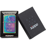 Zippo Eye Of Providence Multi-Color Windproof Lighter 11476