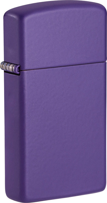 Zippo Slim Purple Matte Lighter 2.25