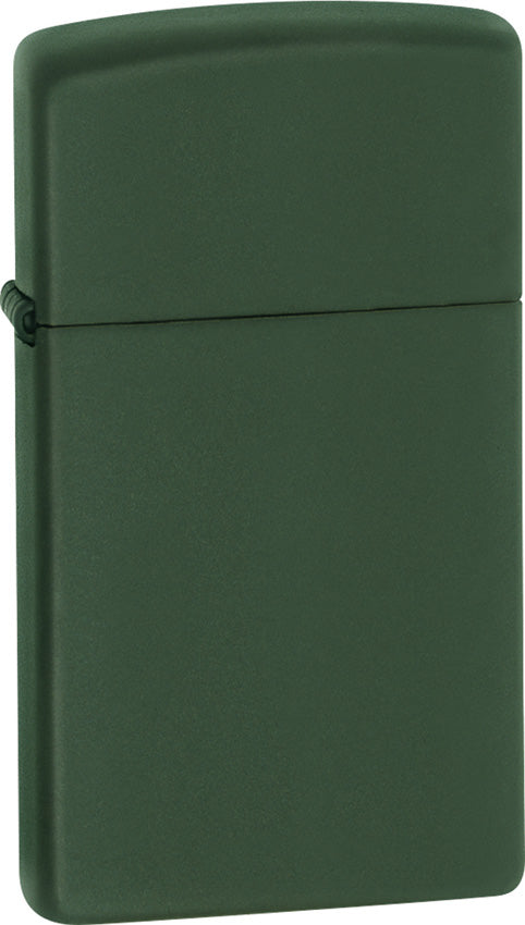 Zippo Slim Green Matte Windproof Lighter 13340