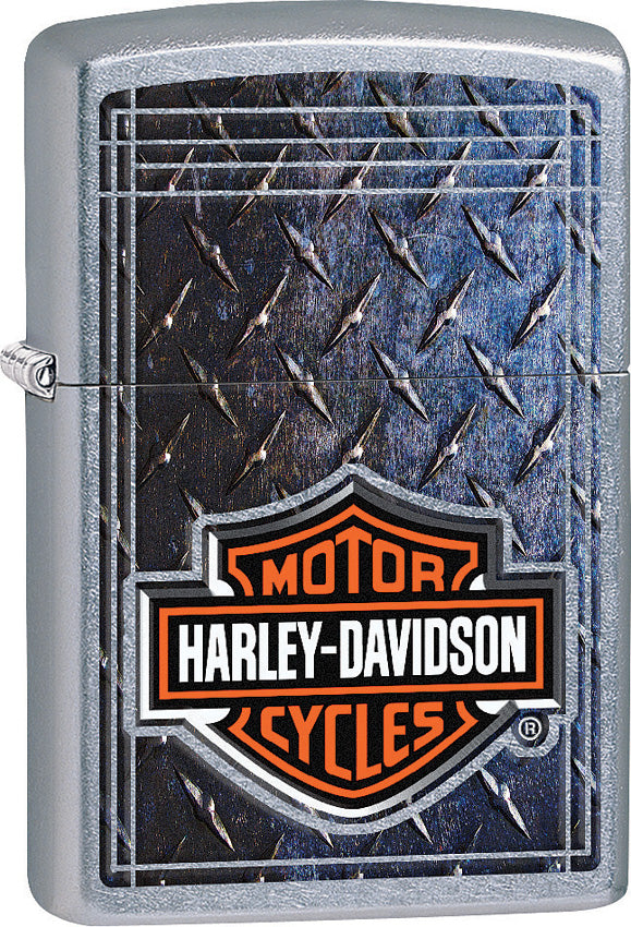 Zippo Lighter Motor Harley Davidson Cycles Design Made In The USA 13469