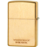 Zippo Woodchuck Design Birch Wood Windproof Lighter 13700