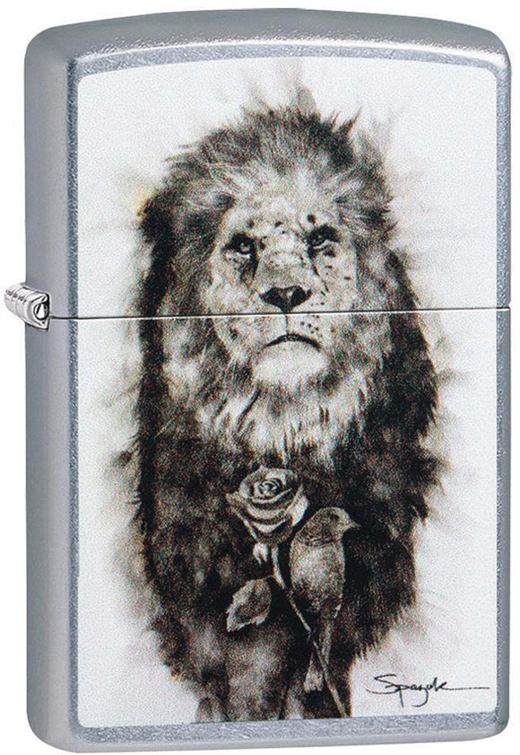 Zippo Spazuk Lion Lighter 13722