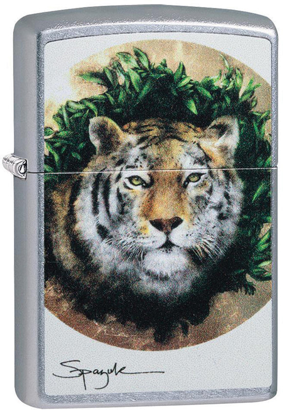 Zippo Spazuk Tiger Lighter 13724