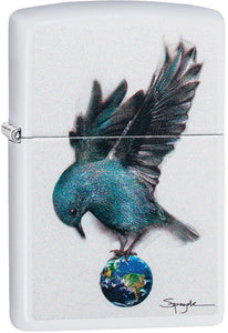 Zippo Spazuk Blue Bird Lighter 13725